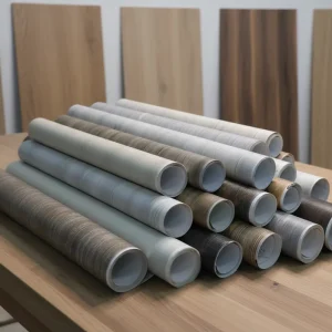 Wooden Grain Pattern Wallpaper Sticker PVC Sheets