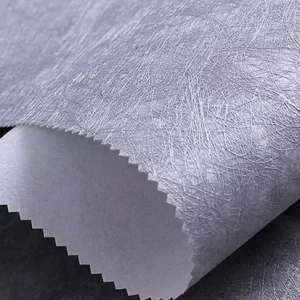Woven 100% Long Staple Modern Wrinkle-Resistant Fireproof Waterproof Matte Fabric Wallpaper for Home Hospital Gym Decoration