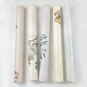 XB Nordic Modern Chinese style Damask Wallpaper Moisture Proof Made Non woven Fabric for Bedrooms Living Rooms Tea Entertainment