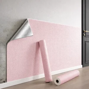 XPE Foam Wall Sticker Soundproof Removable Wallpaper for Apartment Renovation