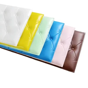 XPE Foamed Thickened 3D Self Adhesive Peel Stick Modern Soft Wall Panels Waterproof Anti Collision Soundproof Bedroom Accent