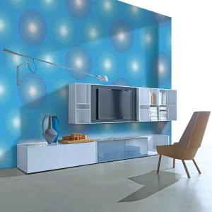 high quality price modern home decoration living room waterproof geometric pvc 3d wall paper wallpaper